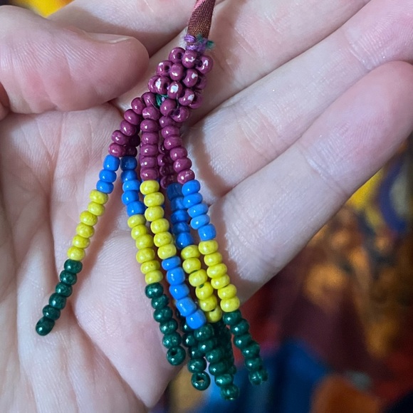 FARM Rio x Anthropologie Women’s Multicolor Button Front Maxi Dress Size Small - Picture 10 of 12